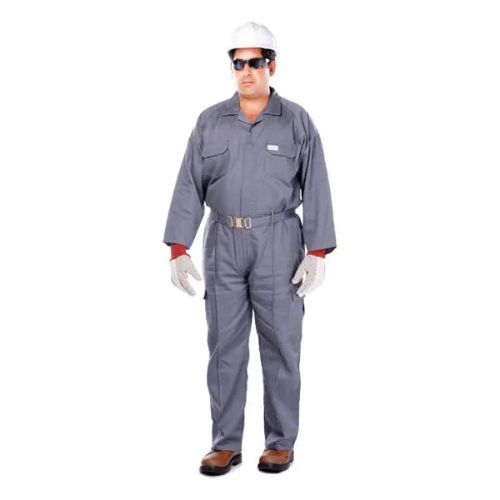 Coverall Twill Gray