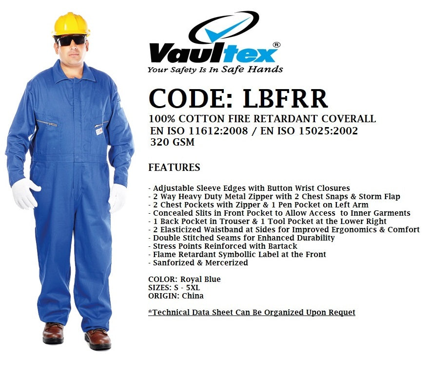 Flame Retardant Coverall