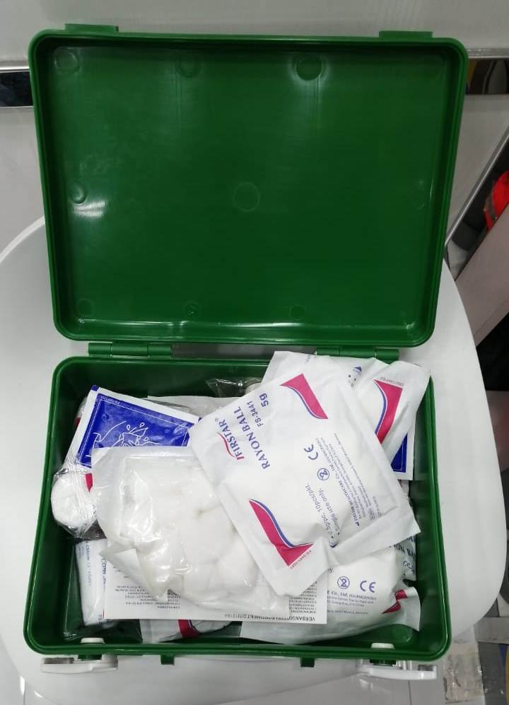 Plastic First Aid Box