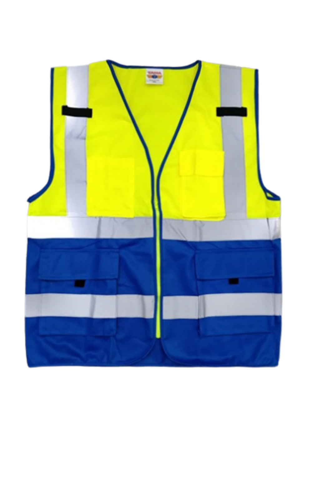 Double Color Vest With 4 Pockets