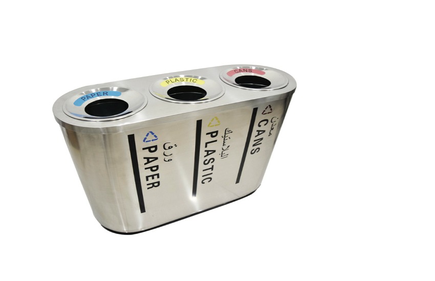 Waste Management Bin Stainless Steel in UAE Ability Trading