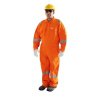 Coverall 100% Orange With Reflective Stripes