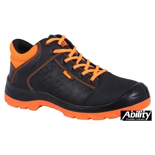 Colored Safety Shoe High Ankle