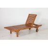 BAK teakwood wheel sun bed 1