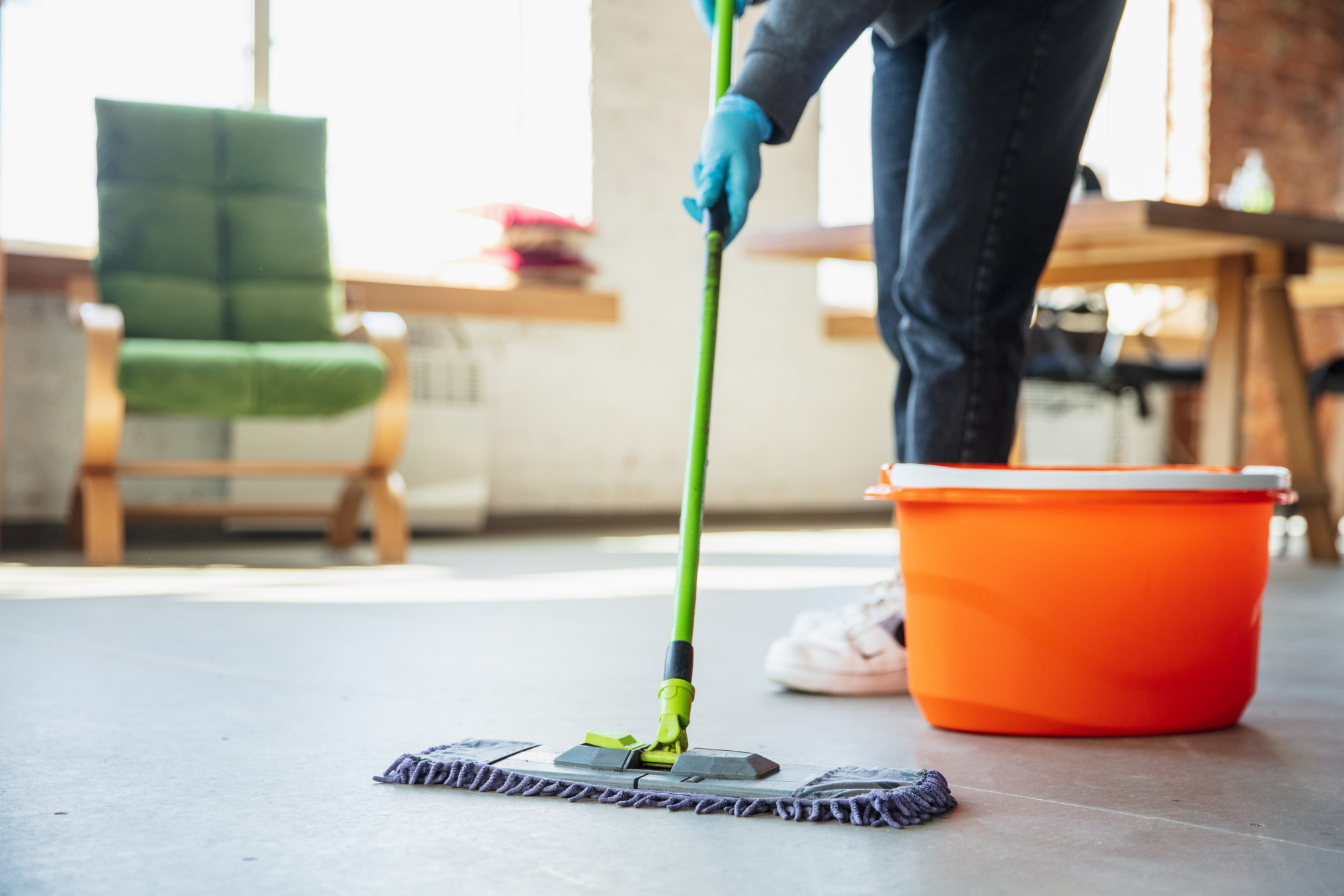 disinfecting home